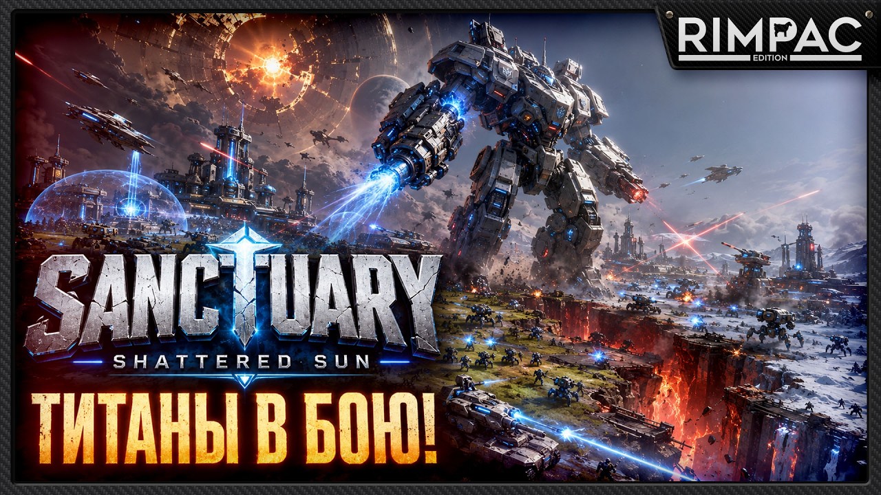 Новая RTS с титанами, где ломается сама карта &mdash; Sanctuary: Shattered Sun
