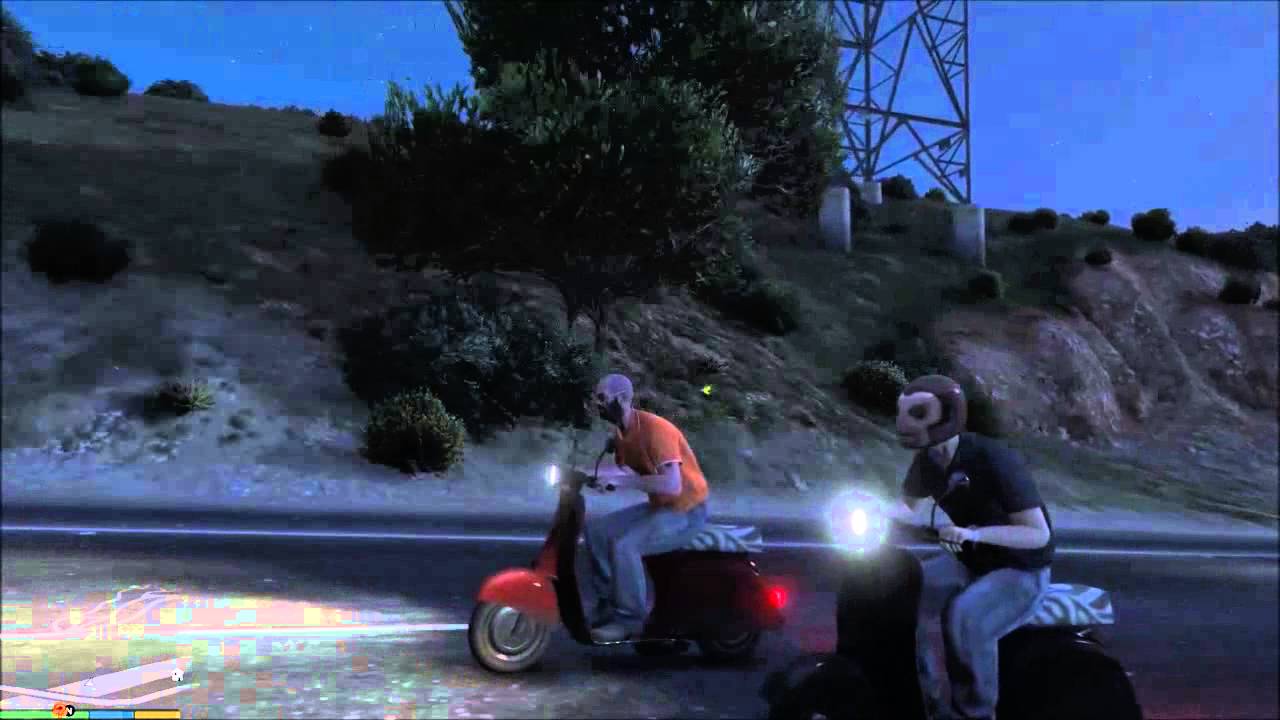 Grand Theft Auto V Trevor Phillips Scooter Brother