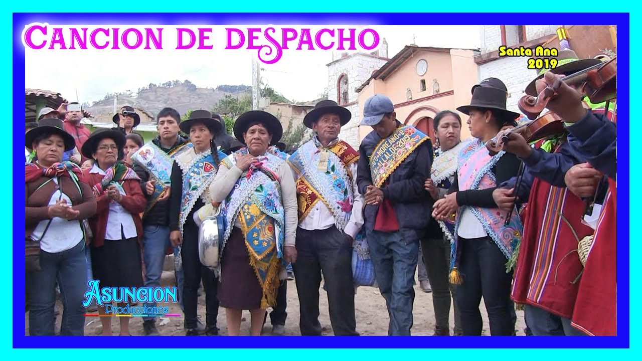 😭🎼 Hermoso HUAYNO de DESPACHO con ARPA y VIOLIN en SANTA ANA 2019 🌺✅