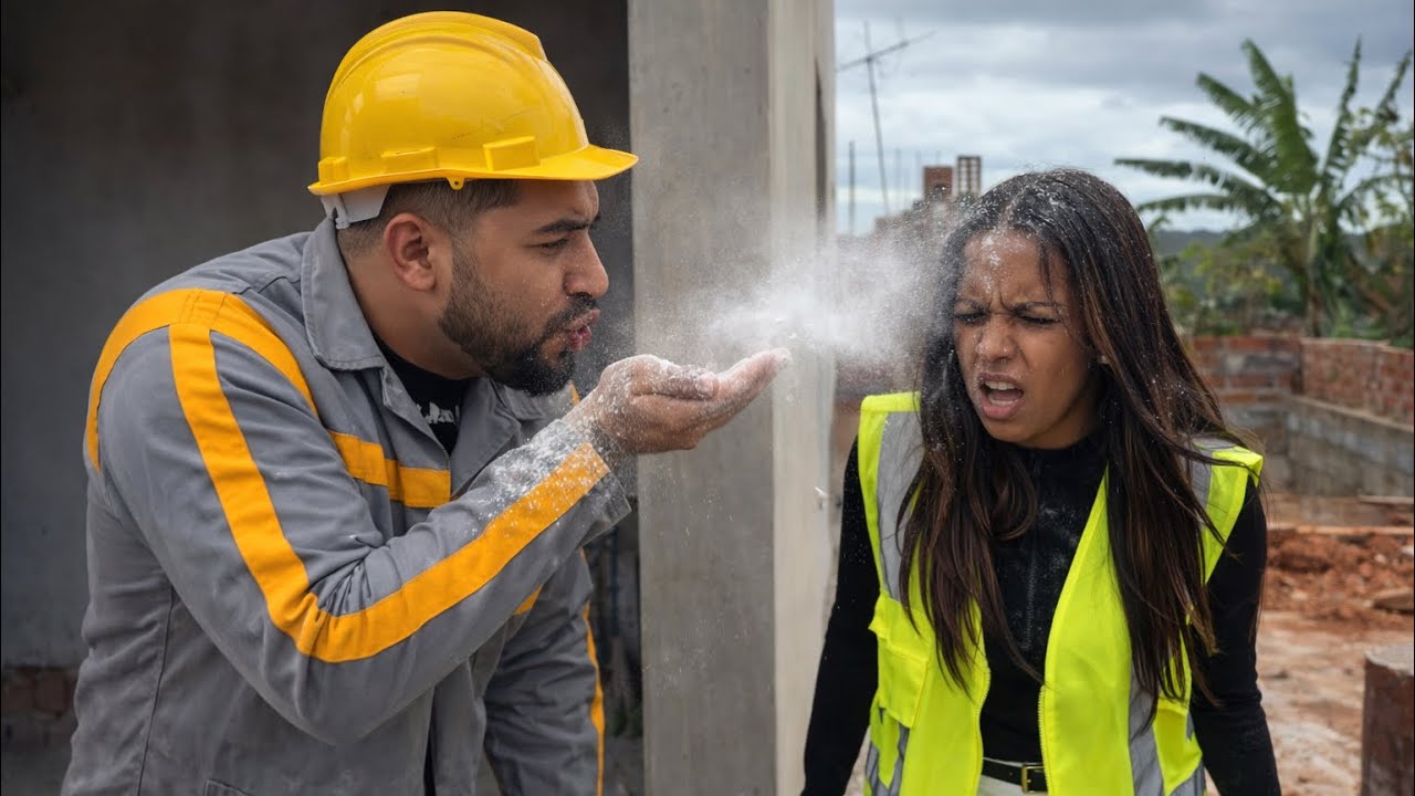 Ele tentou impressionar a engenheira da obra. Final Inesperado 
