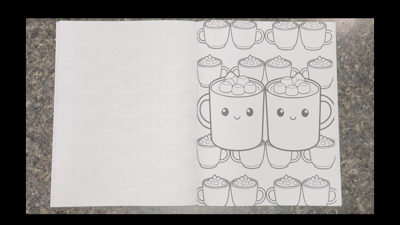 Colour with Me: Satisfying Designs | Date Night Hot Chocolate 