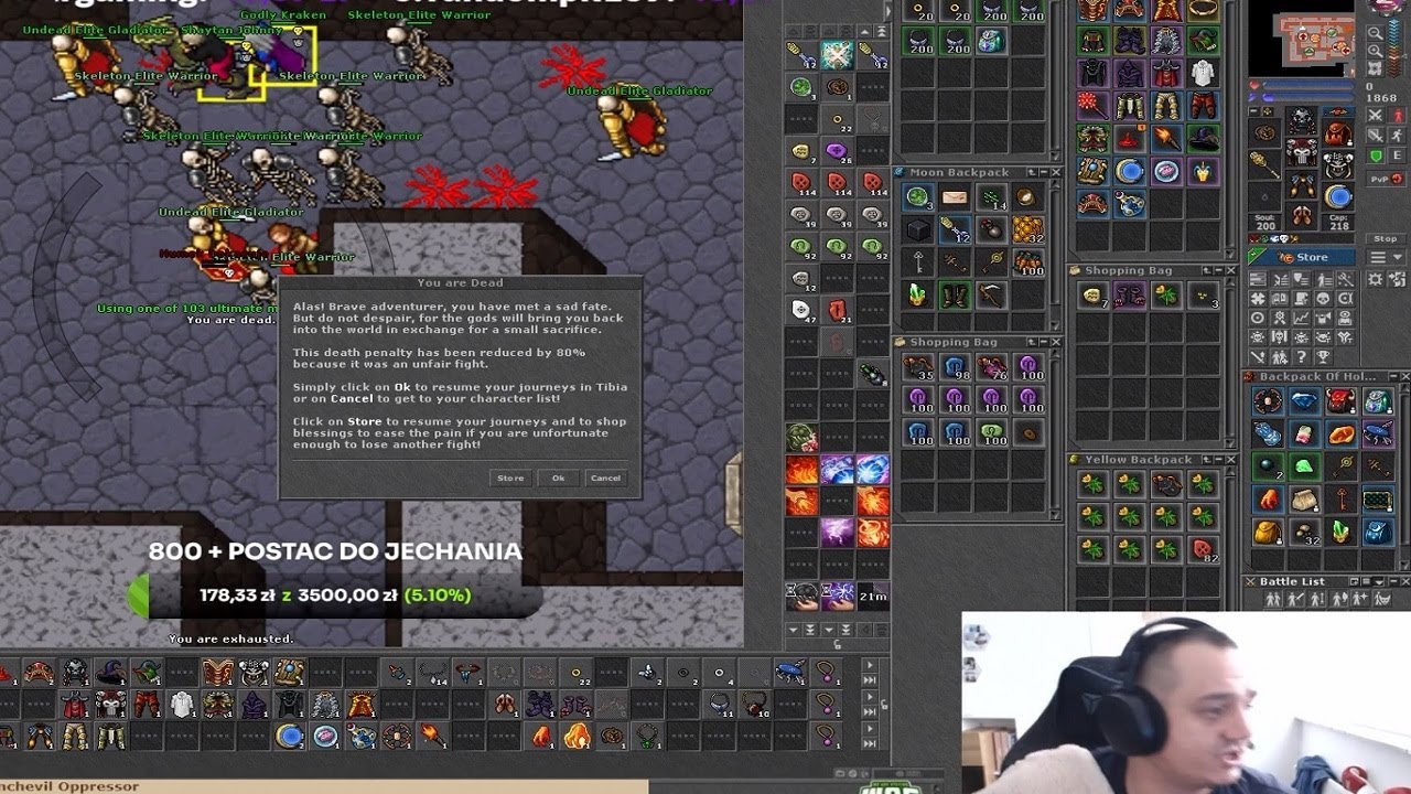 Tibia Antica WAR - Humek VS The Friend 04.01.2024!