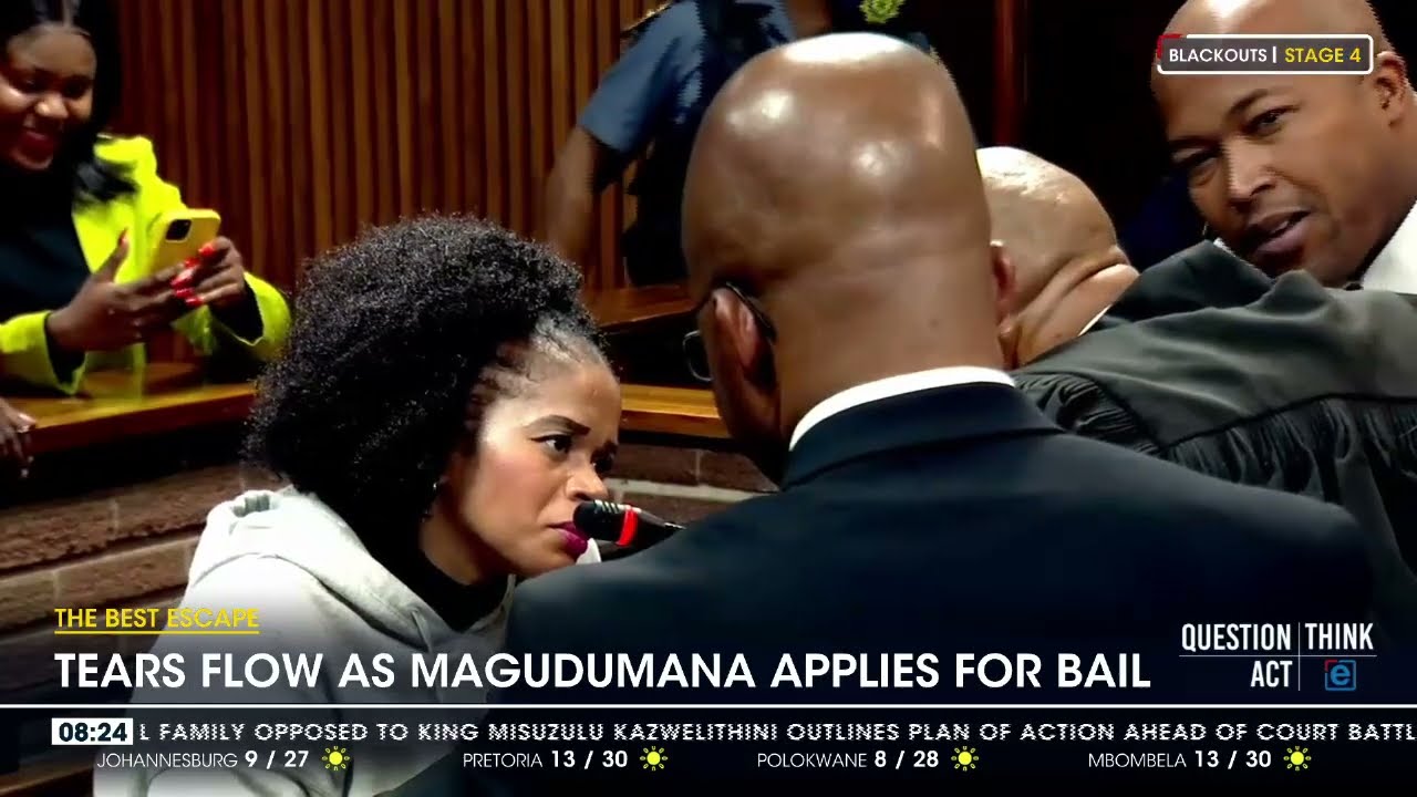 The Best escape | Tears flow as Magudumana applies for bail