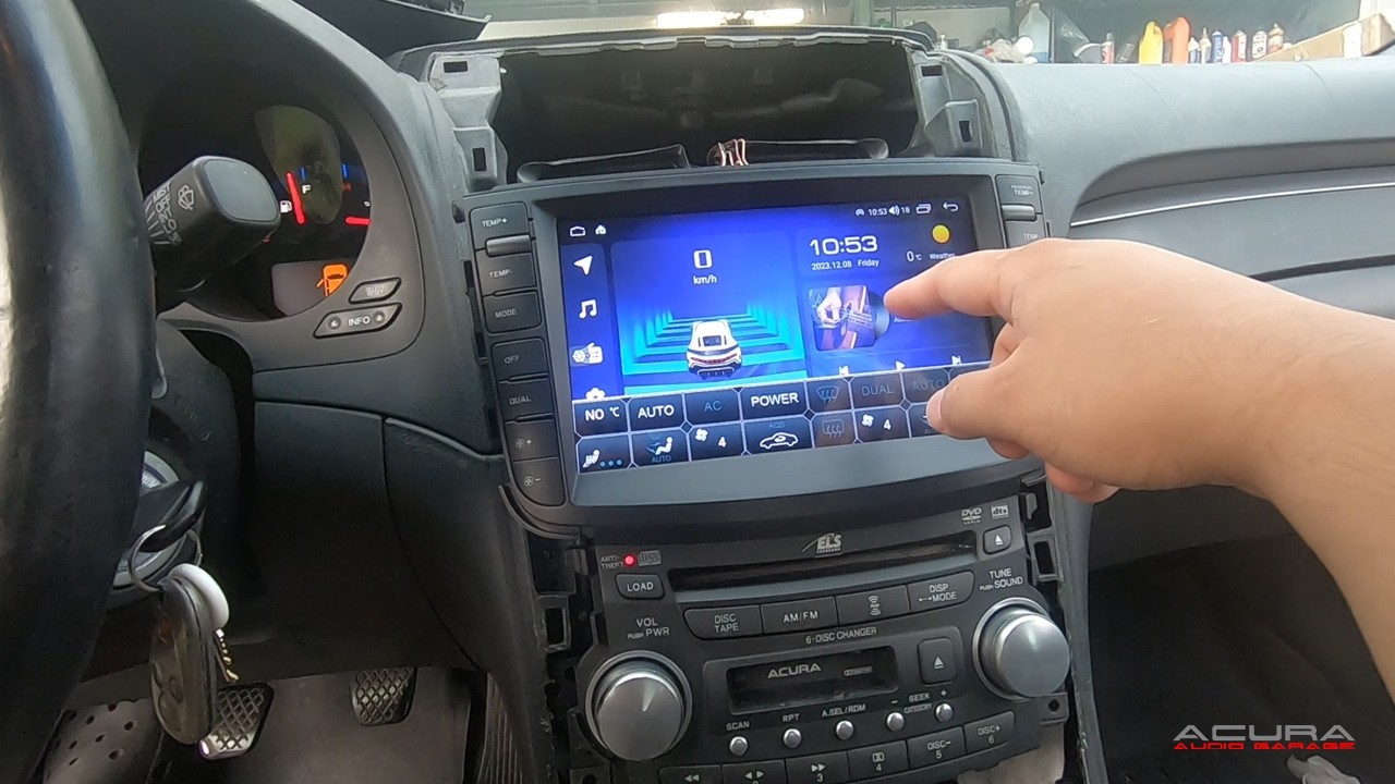 2004 2006 2007 2008 Acura TL Navigation Screen Upgrade - Android Touchscreen 9” w/ Apple CarPlay