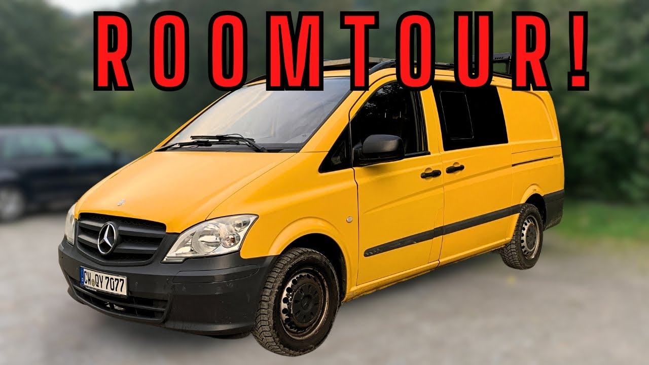 Verwandlung eines Postautos: Der ultimative Mercedes Vito Camper!