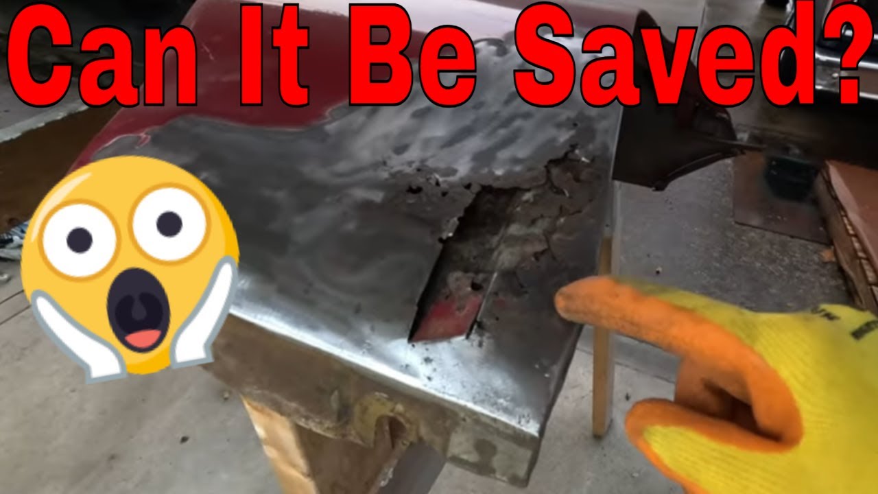 Fender Rust Repair & Patch Panel Guide Part 1 - Chevelle DIY Restomod Ep 6