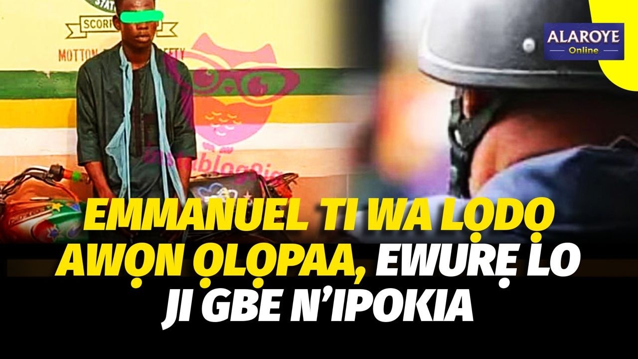 NITORI IKOMỌ ỌMO Ẹ, EMMANUEL JI EWURẸ MẸTA GBE