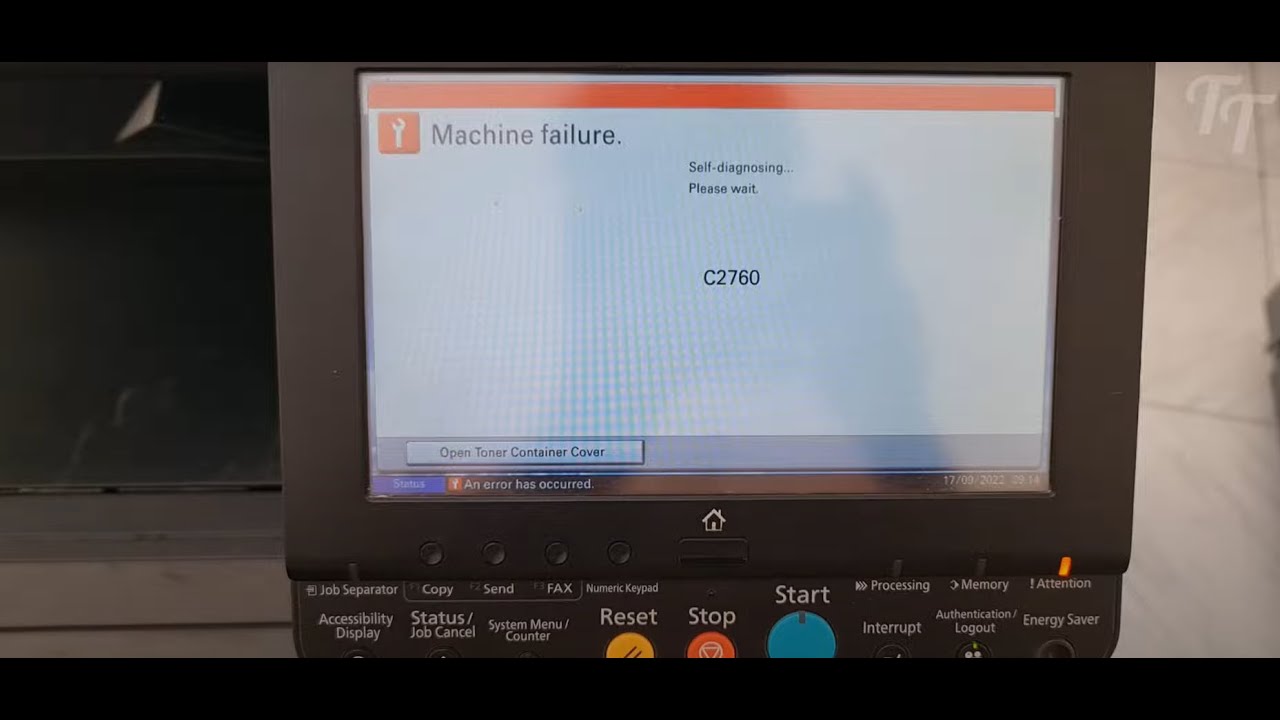 How to Fix Error C2760 on Kyocera TASKalfa 5052ci Printer