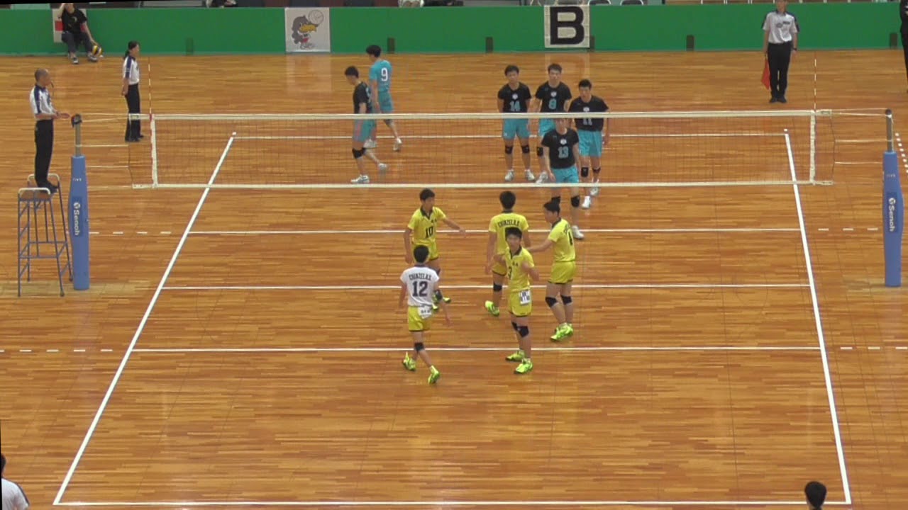 【黒鷲旗バレー2018】水町泰杜（鎮西）vs小澤宙輝（筑波大）スパイク対決（鎮西高vs筑波大）Volleyball