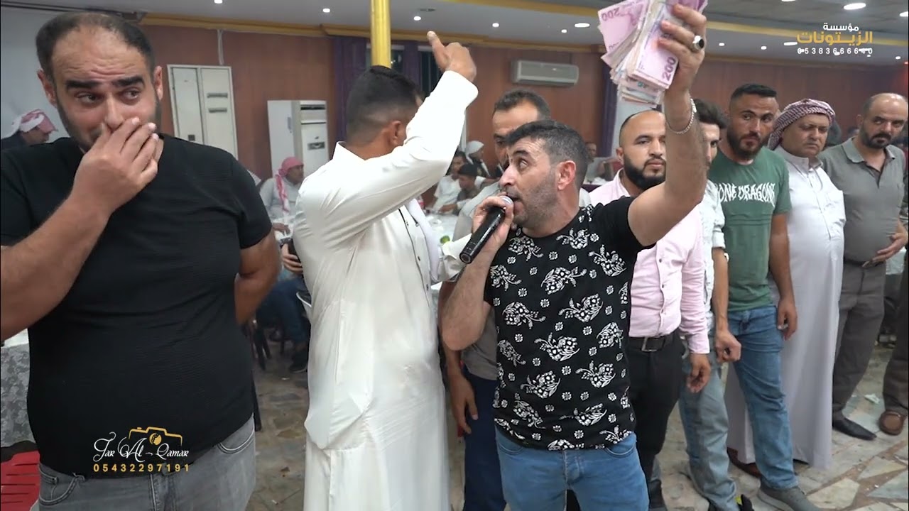 الفنان ربيع البصري افراح عشيرة البو بطوش  بيت  العقله العريس فيصل ابن سلمو العكيدي ج7