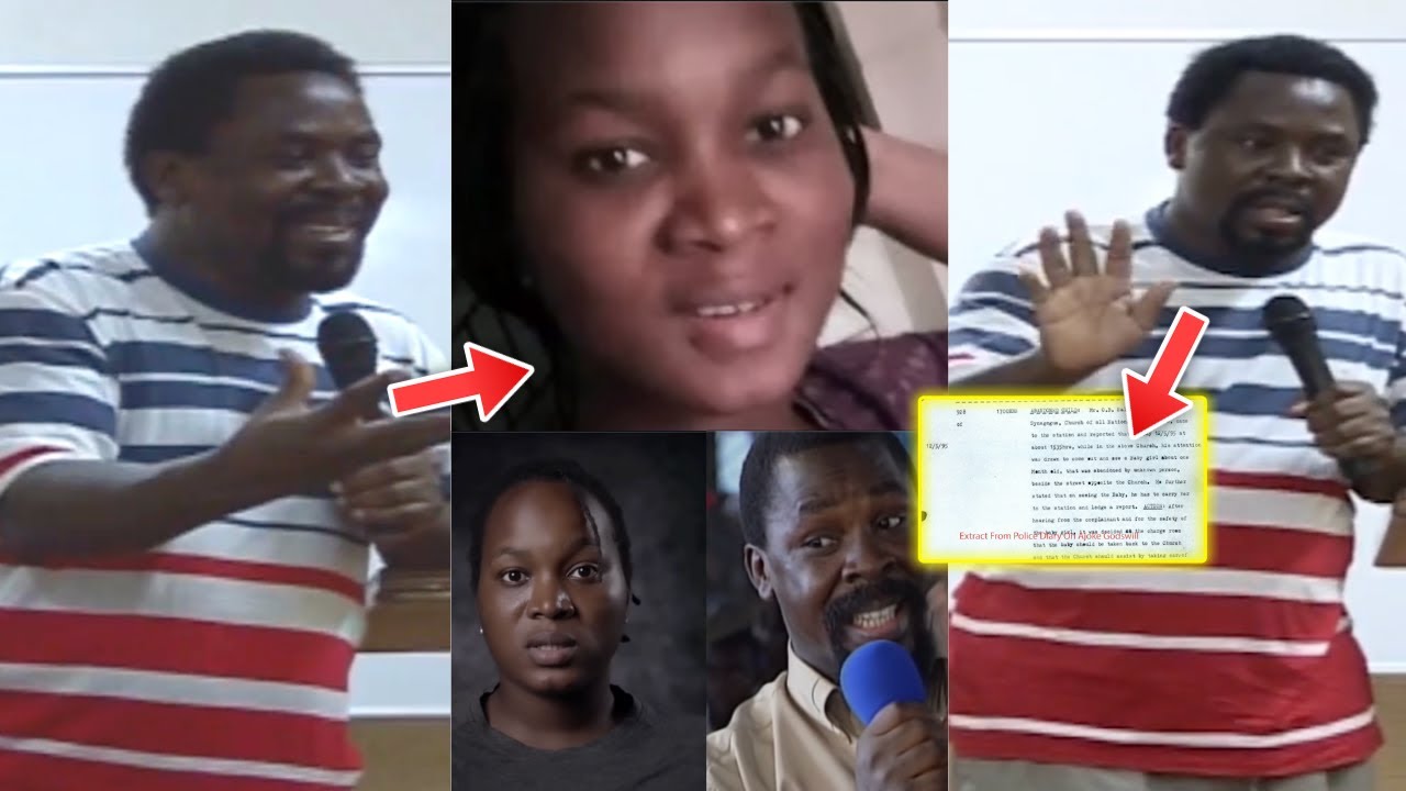 How Prophet T.B Joshua Exp0se 'His Daughter' Ajoke Who Run To BBC To Exp0se Him