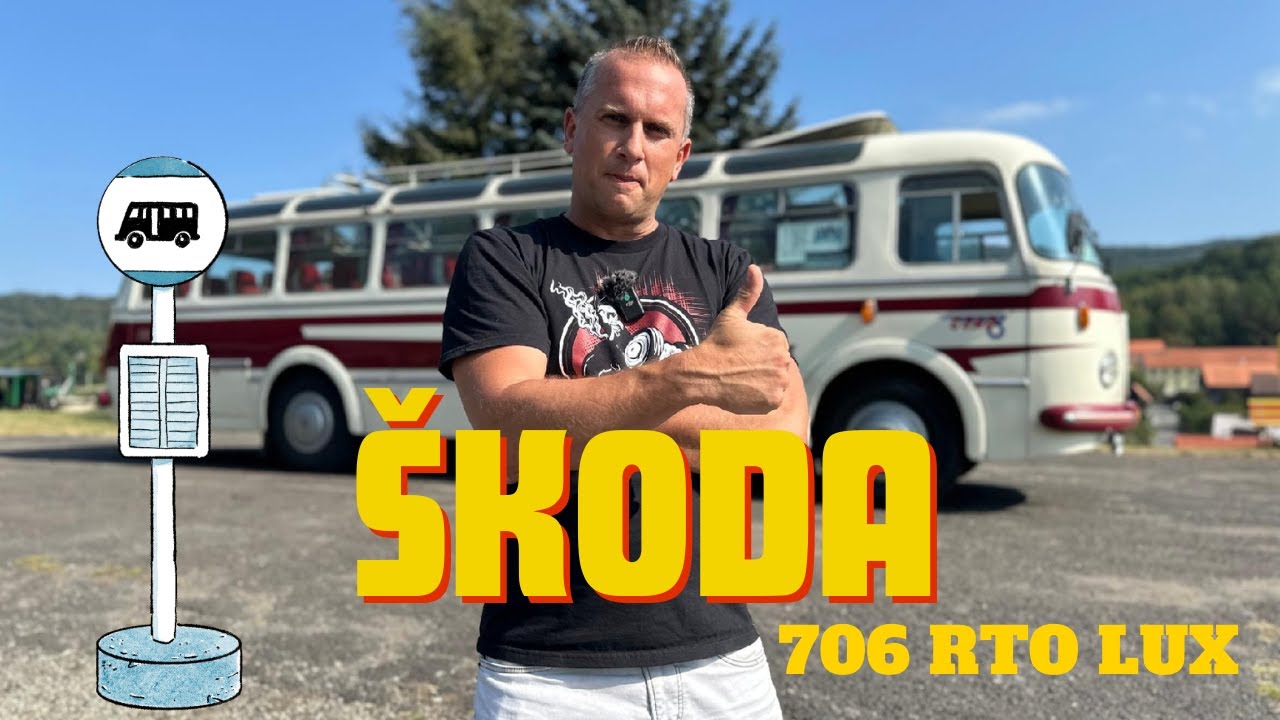 Autobus ŠKODA RTO! Exkluzivní prohlídka s jízdou! 🚌 🧡 Srdcař na svém místě!