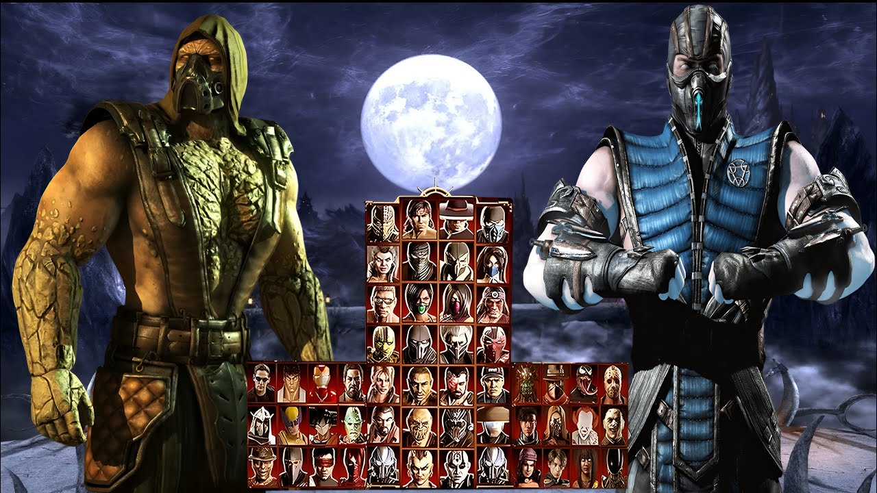 Mortal Kombat 9 Tremor & Sub Zero MKX  MODS EXPERT Tag Ladder Gameplay @1080p 60ᶠᵖˢ ✔️