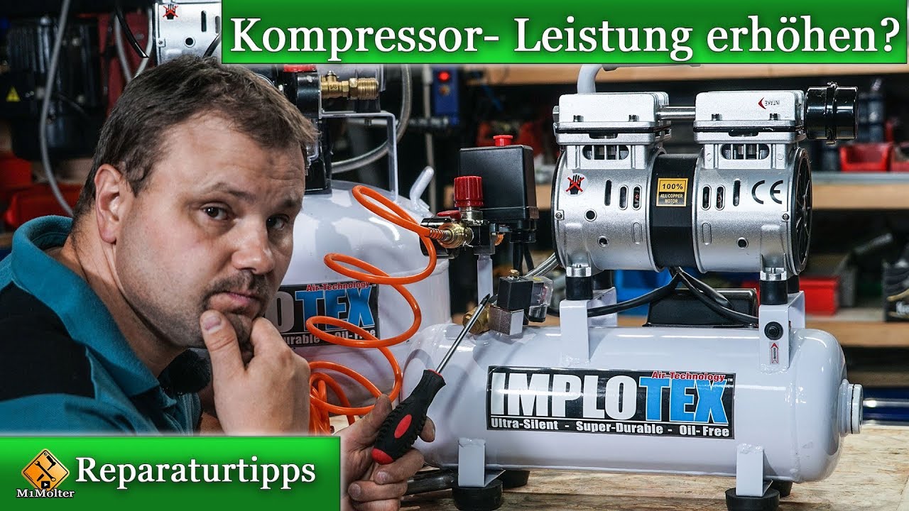 Kompressor Tuning / Leistungssteigerung an Druckluft Kompressor sinnvoll?
