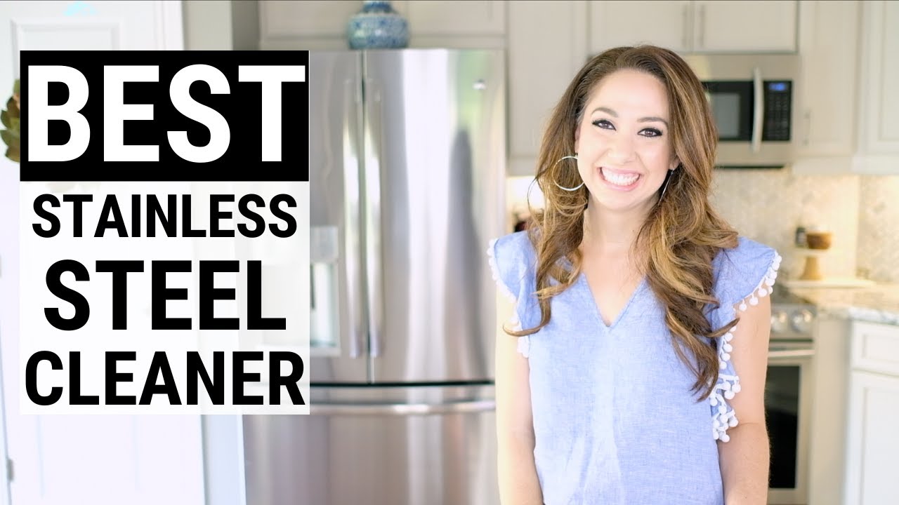 How To Clean Stainless Steel Appliances: Fingerprint & Streak Free Refrigerator!
