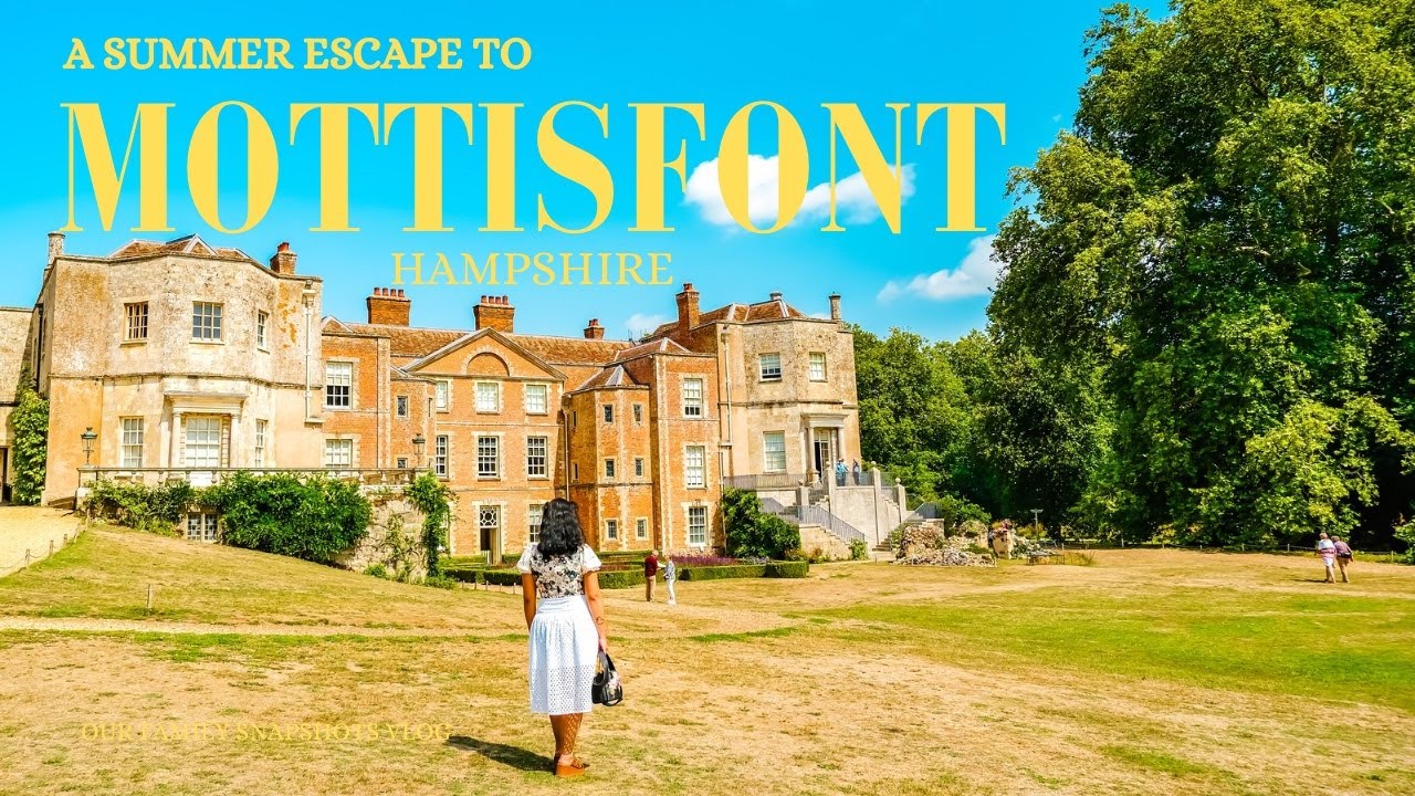 A Countryside Summer Escape in England | Mottisfont, Hampshire | National Trust | Travel Vlog