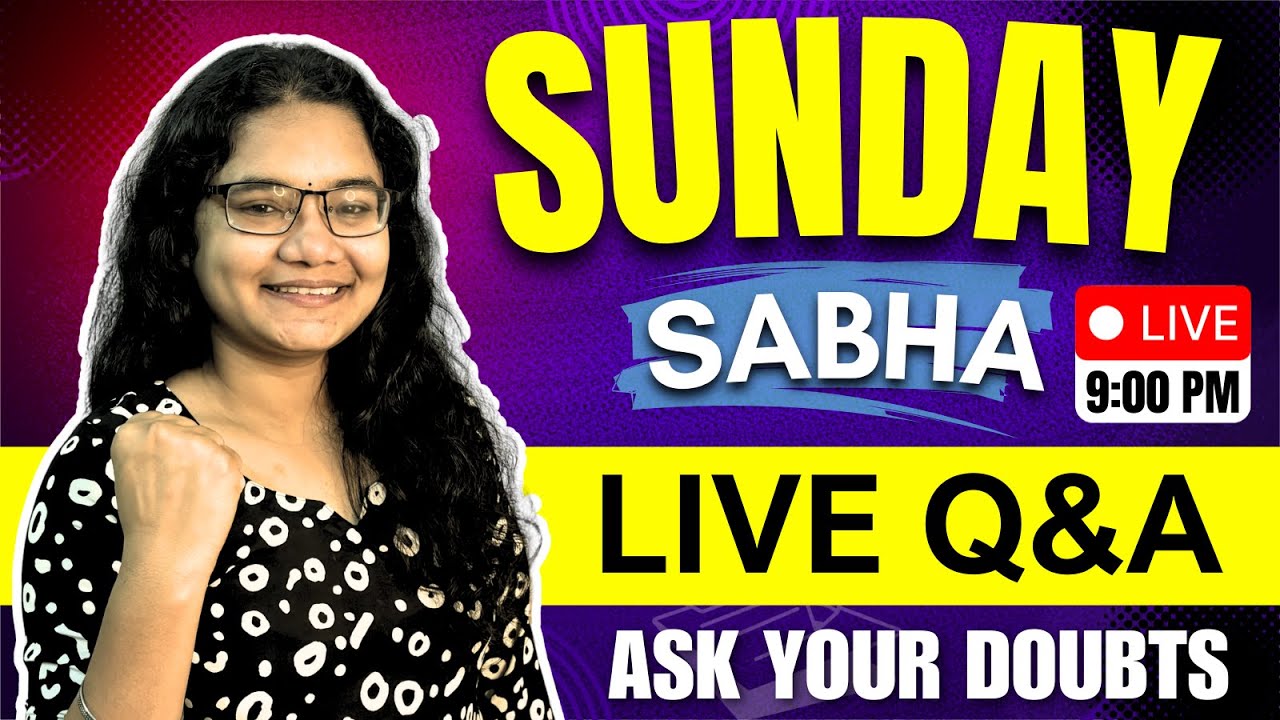 Sunday Sabha Live Q&A Session with Aishwarya Didi | Ask Your Doubts | 3rd Jan 2026 | 9 PM