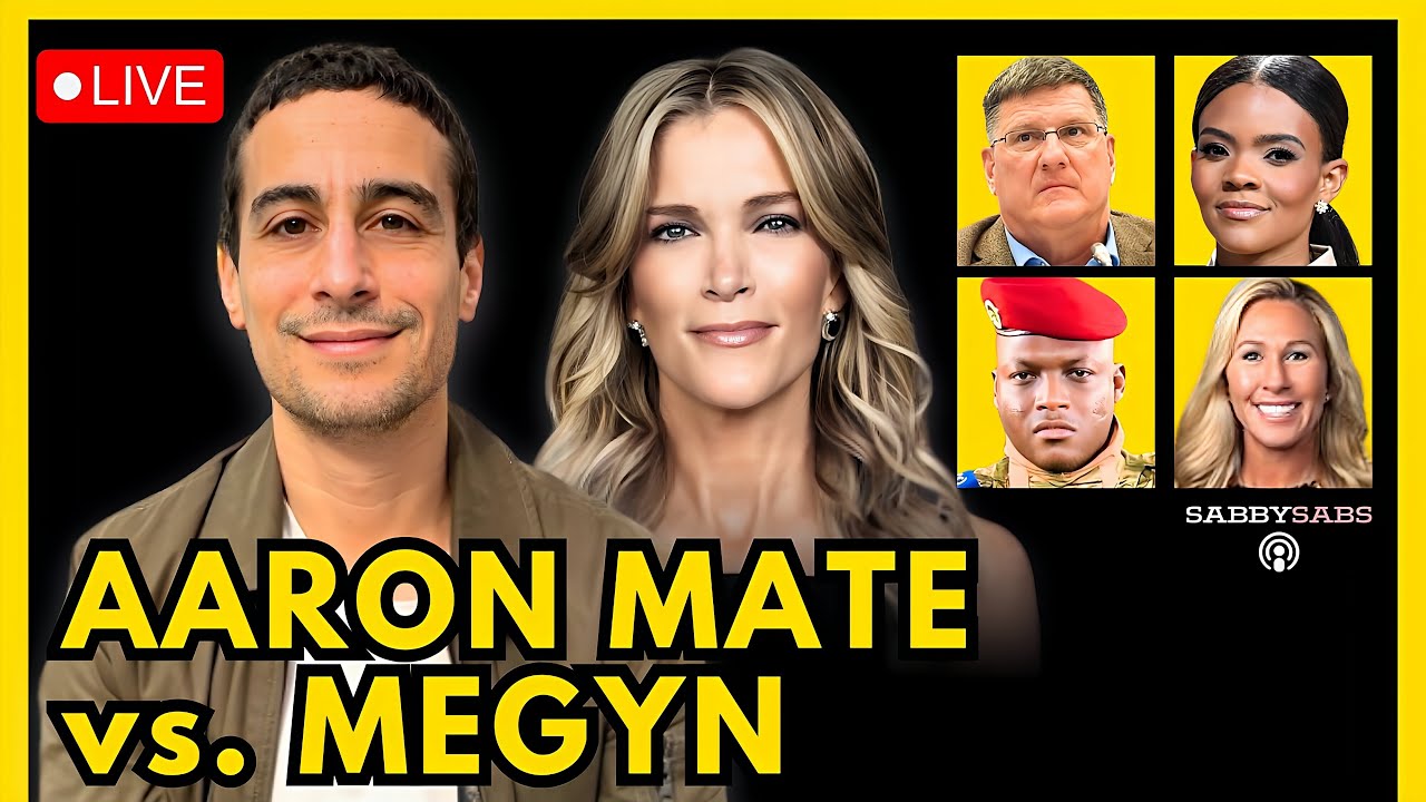 AARON MATE vs. MEGYN KELLY, SCOTT RITTER JOINS, CANDACE OWENS TROLLED, IBRAHIM COUP, MAGA SPLIT