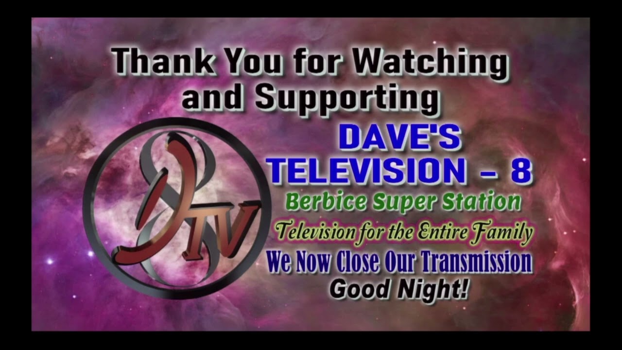DTV-8 (Guyana) - Sign off (26 June 2025)