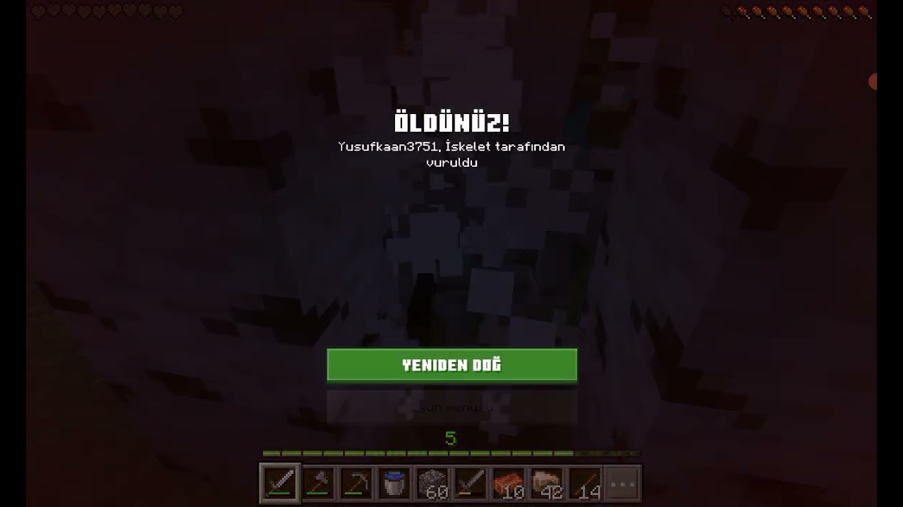 Minecraft oynuyorum (part 2 demir set oldum)