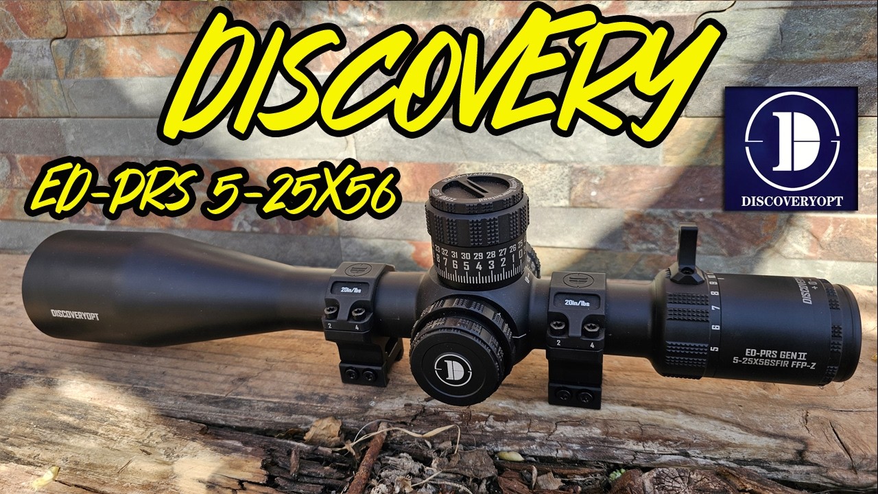Discovery ED-PRS 5-25X56 Gen2: &iquest;el MEJOR Visor Calidad-Precio del MUNDO para PRS y Long Range?