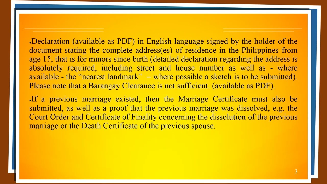 If you are a Filipina and wanted to marry a German
