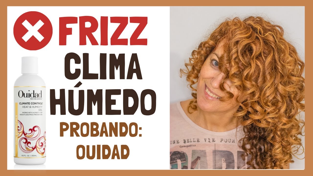 Cómo evitar el FRIZZ por HUMEDAD en el ambiente 🟣 Probando Ouidad