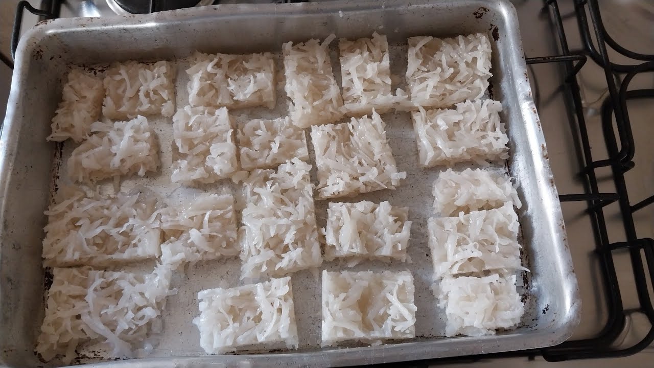 Cocada com apenas três ingredientes!!!