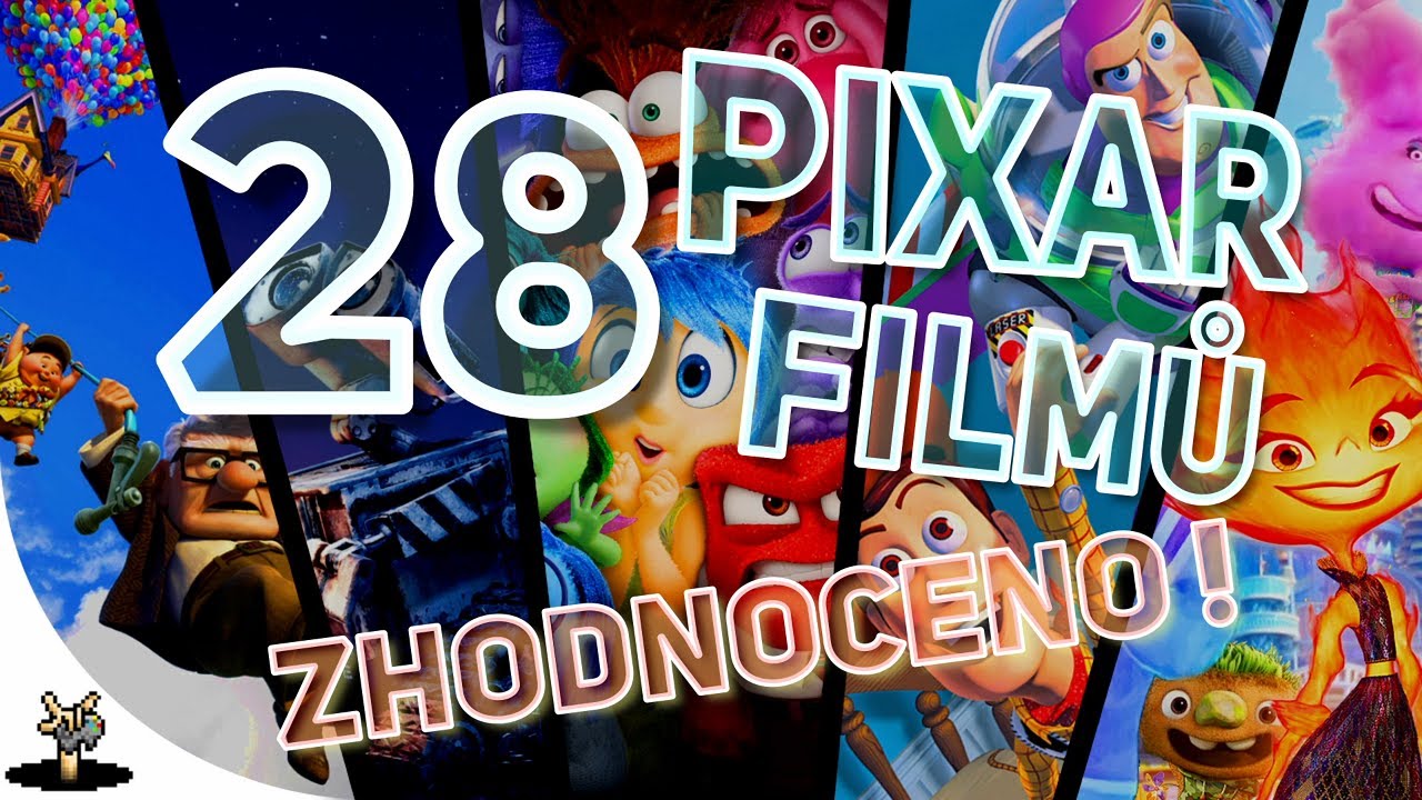 Hodnotím VŠECHNY Pixar filmy!