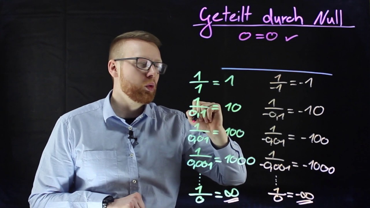 Durch Null teilen? Geht das? | Erklärung by Quatematik
