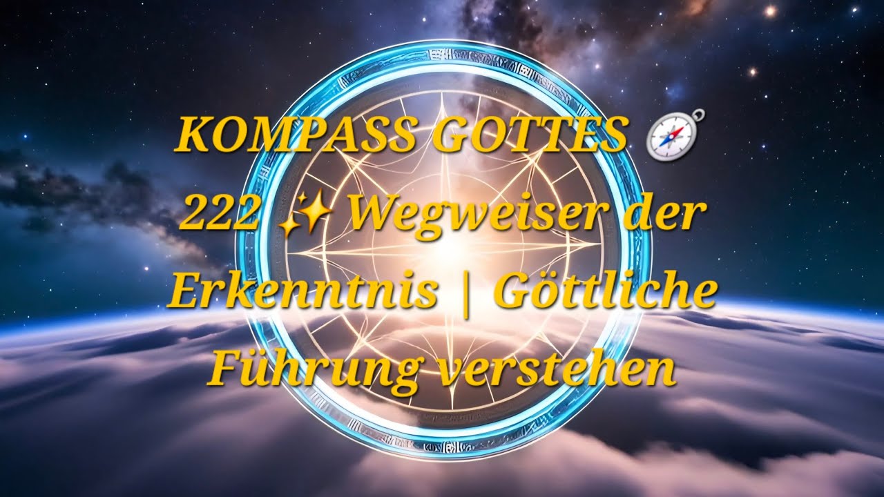 Kompass Gottes / Wegweiser der Erkenntnis 
