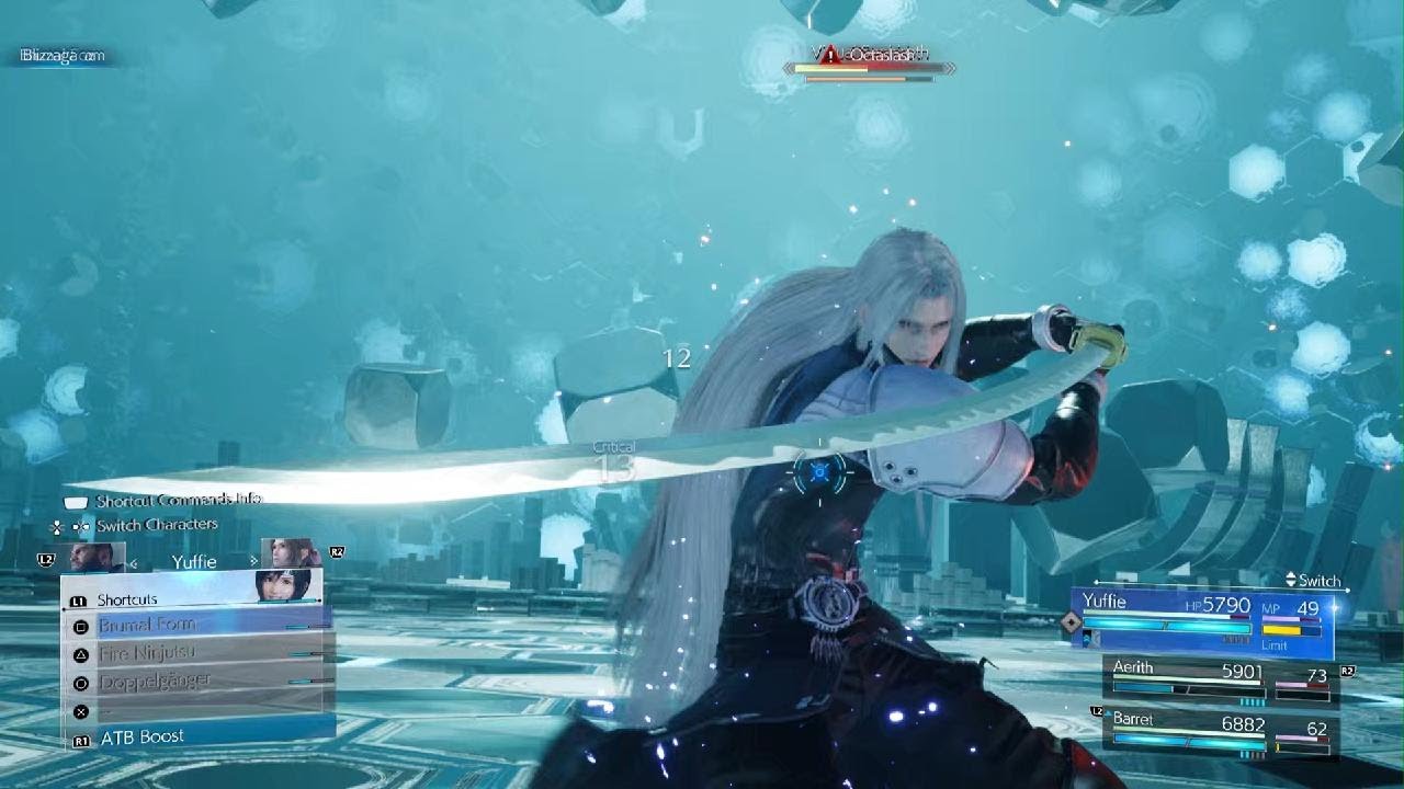 Final Fantasy VII REBIRTH: Virtual  Sephiroth Easy Strat (Rulers of the Outer Worlds Final Fight)