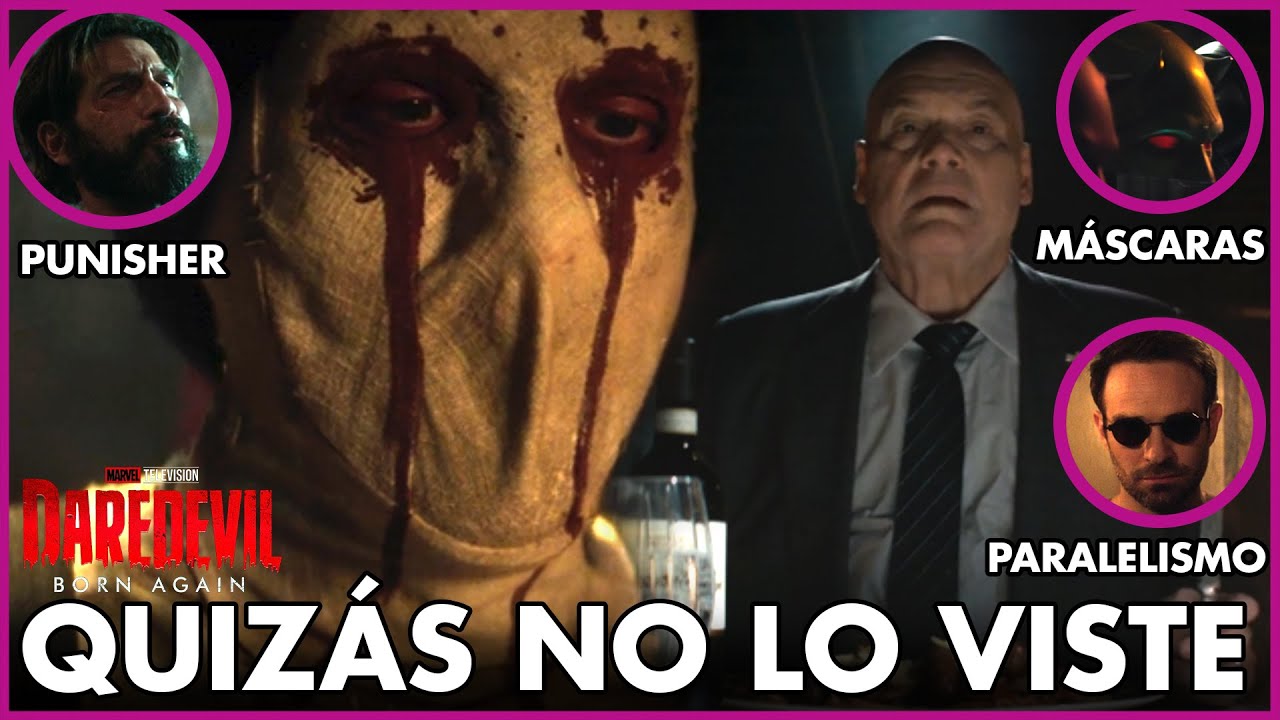 40 Cosas que NO Viste del CAPÍTULO 4 de Daredevil Born Again - Marvel