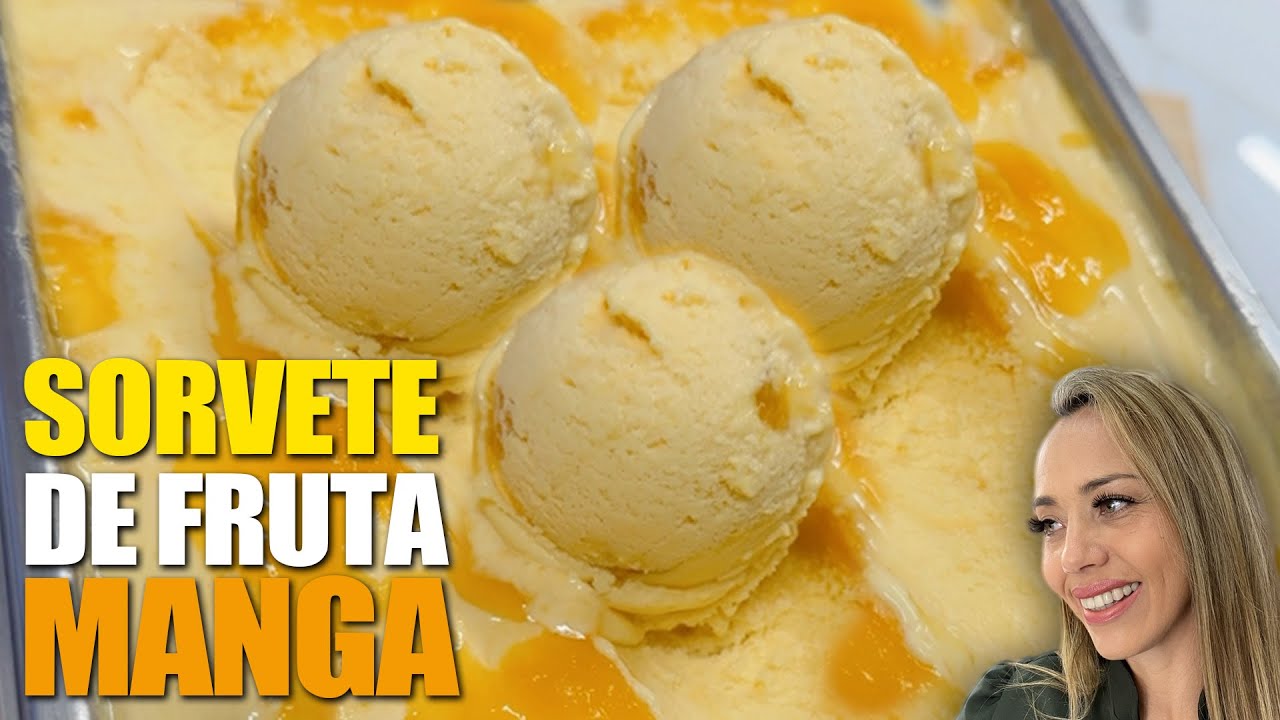 Sorvete profissional de Manga - MUITA FRUTA
