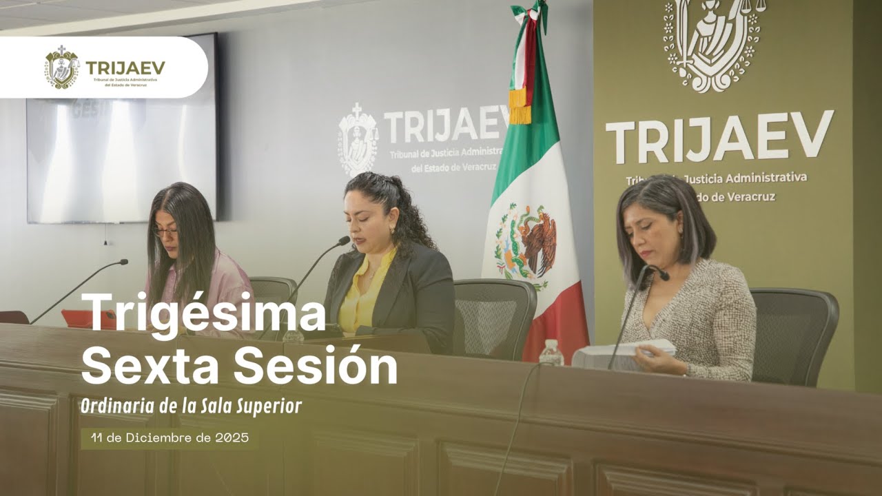 #TRIJAEV Trigésima Sexta Sesión 2025