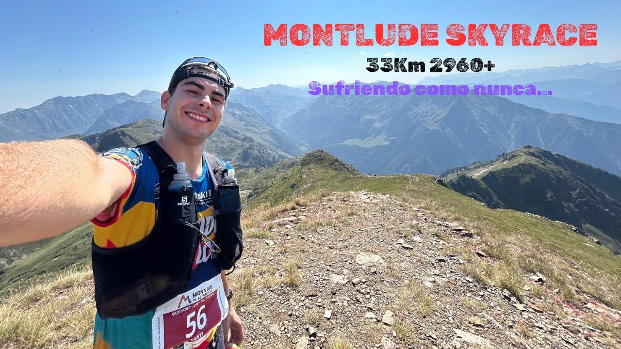 LA SUFRIMOS EN MONTLUDE SKYRACE 2024 // 33Km 2960+ // VLOG CARRERA + FIN DE SEMANA
