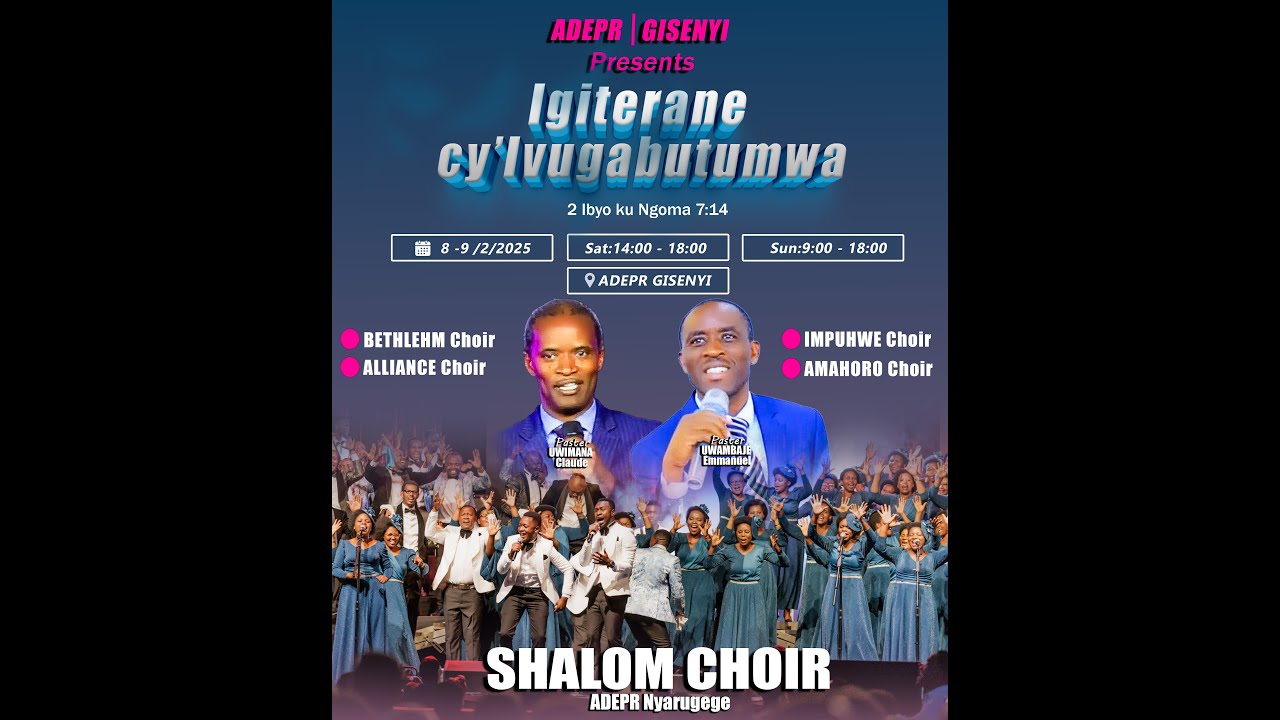 BANA NATWE MURI IVUGABUTUMWA  KURI ADEPR-GISENYI