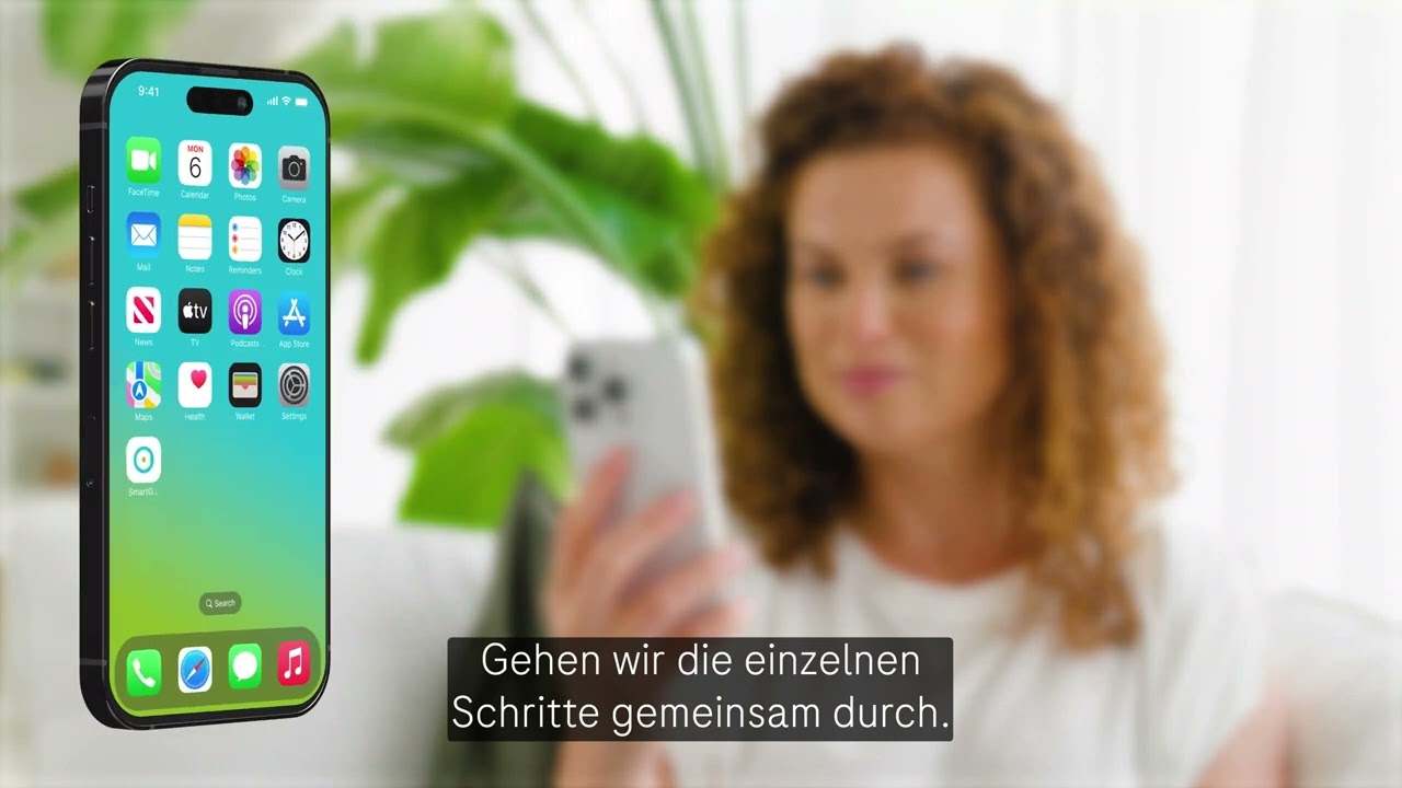 Koppeln des Sensors mit der Accu-Chek SmartGuide App