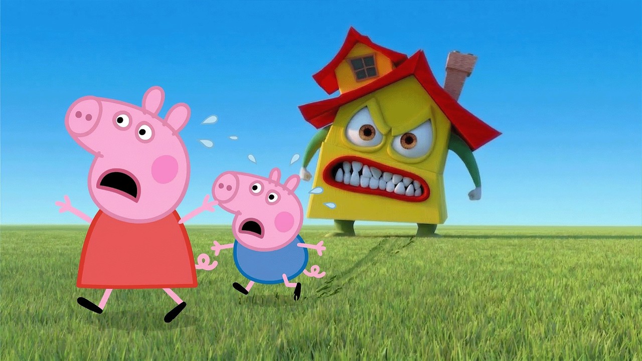 Peppa Pig ESCAPE The Crazy FunHouse in Roblox! (OBBY)