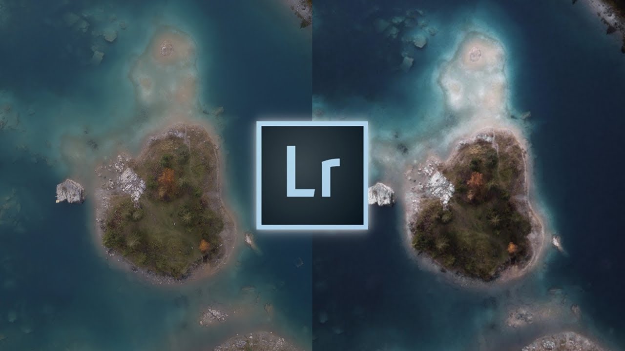 How to Edit Drone Photos Like @finnbergman Instagram Lightroom Editing Tutorial Moody Drone Images