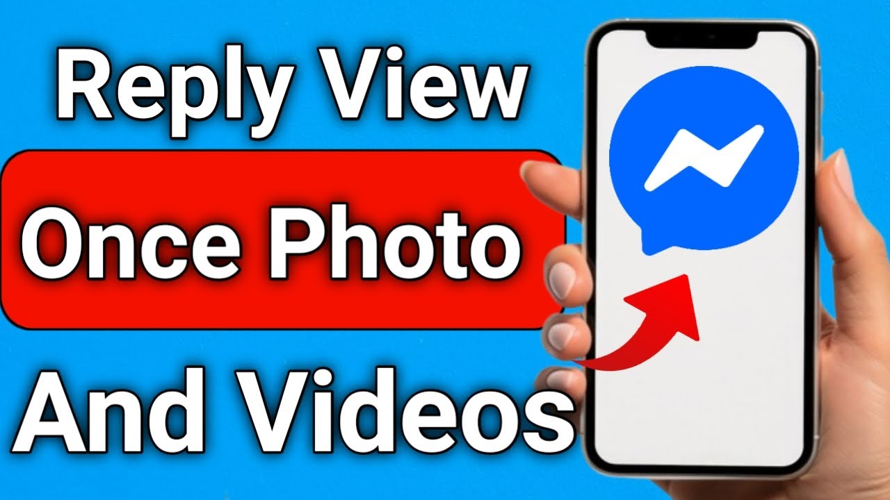 How to Reply View Once Photo And Video On Facebook Messenger