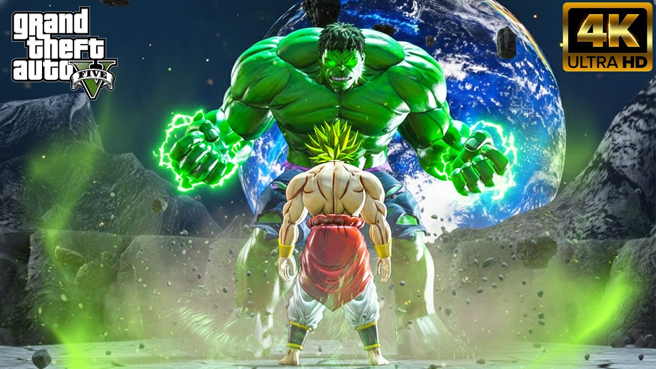 GTA 5 - Hulk VS Broly | Ultimate Legendary Battle!