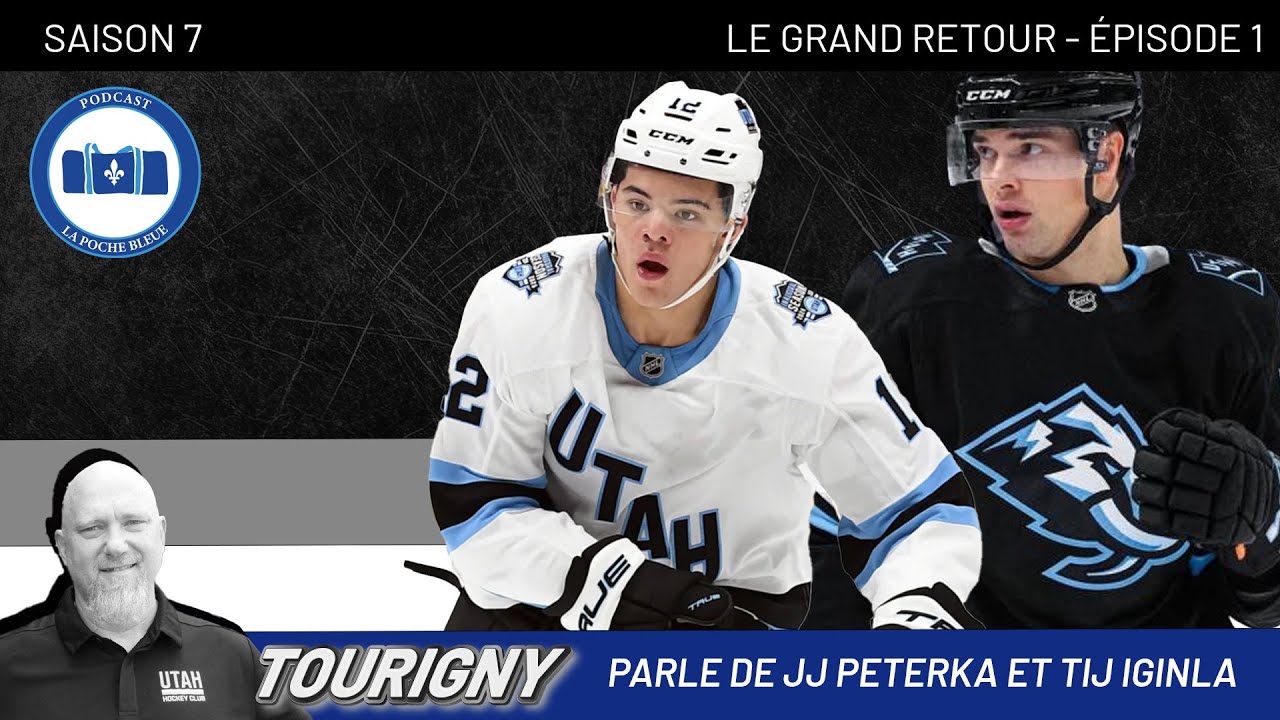 Andr&eacute; Tourigny (Utah Mammoth) : Parle de JJ Peterka et Tij Iginla - La Poche Bleue - S07EP01-SEG11