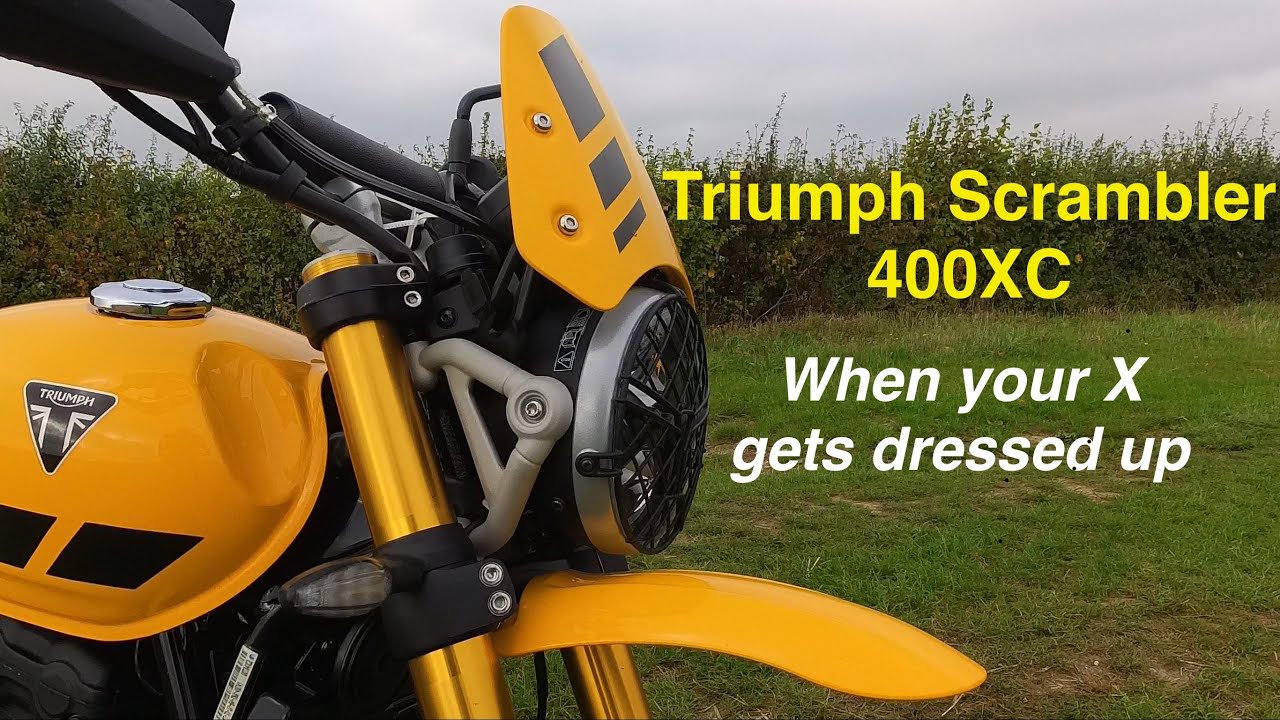 Triumph Scrambler 400XC | Когда ваш X наряжается