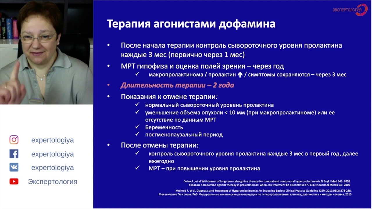 Экспертология | Гиперпролактинемия - практические советы акушерам-гинекологам