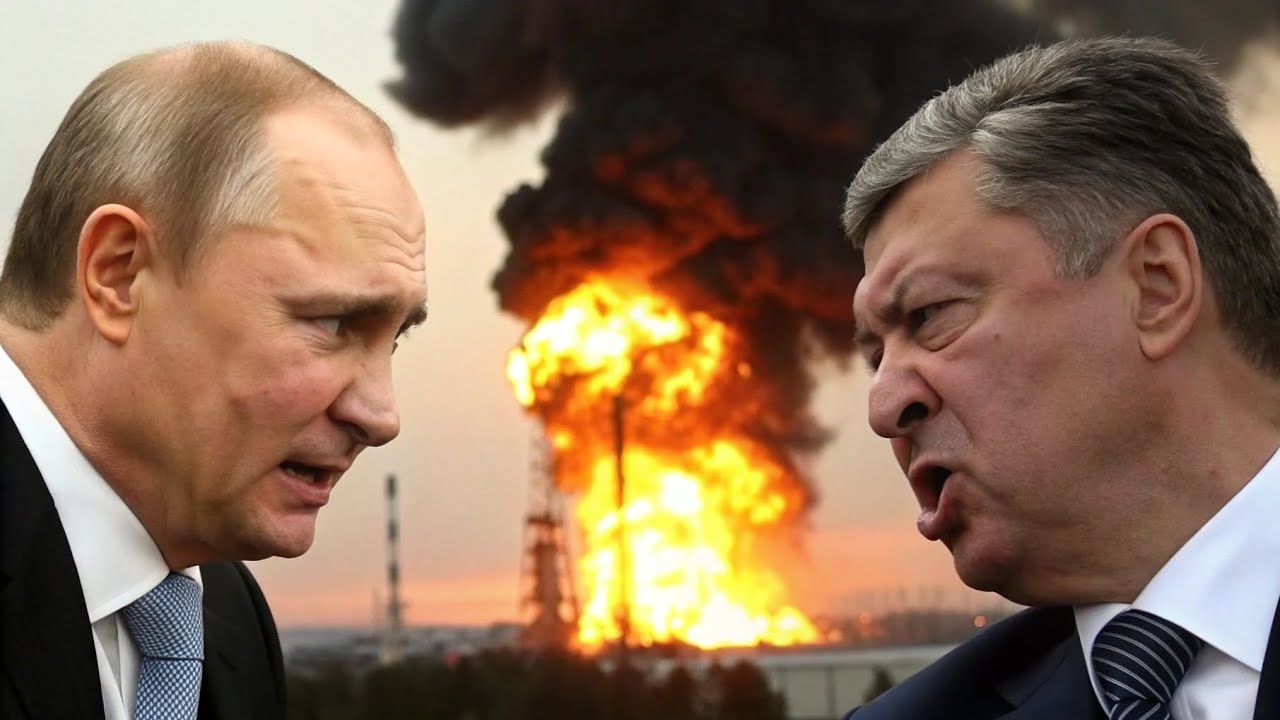 Huge Explosions in Russia: Ukraine Strikes Key Oil Facilities