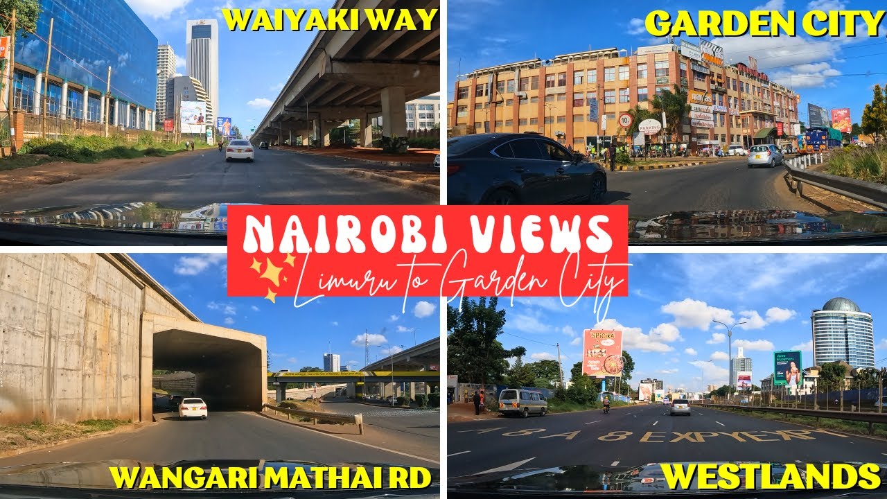 Cool Views from Limuru to Garden City - Thika Superhighway