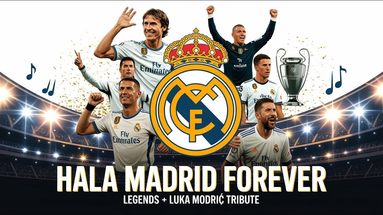 Hala Madrid Forever &ndash; Real Madrid Anthem 2025 (Tribute to Legends + Luka Modrić Farewell)