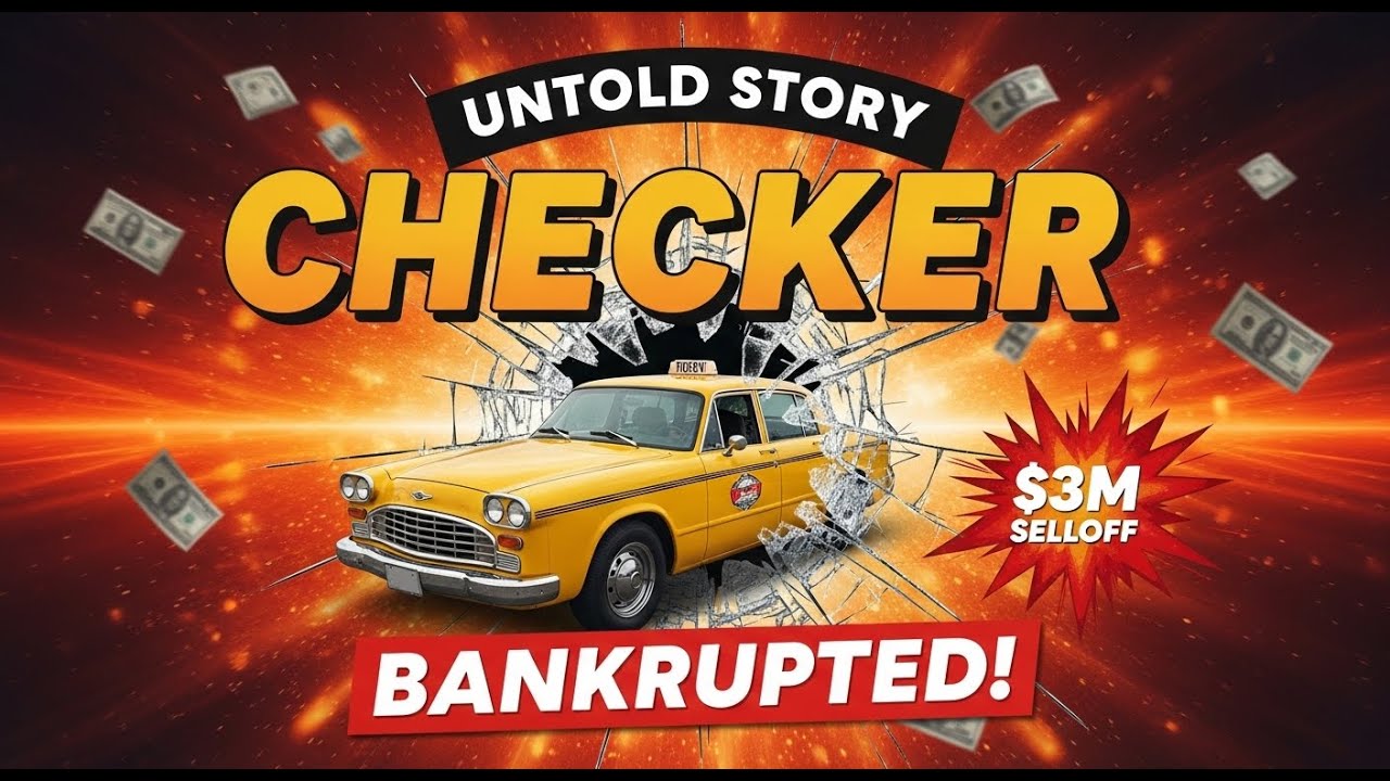 Why Did America's Most Iconic Taxi, Checker Motors, Disappear?