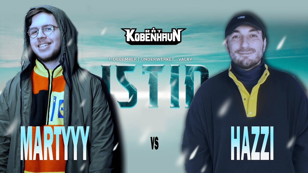Martyyy vs. Hazzi | RåtKøbenhavn Rap Battle
